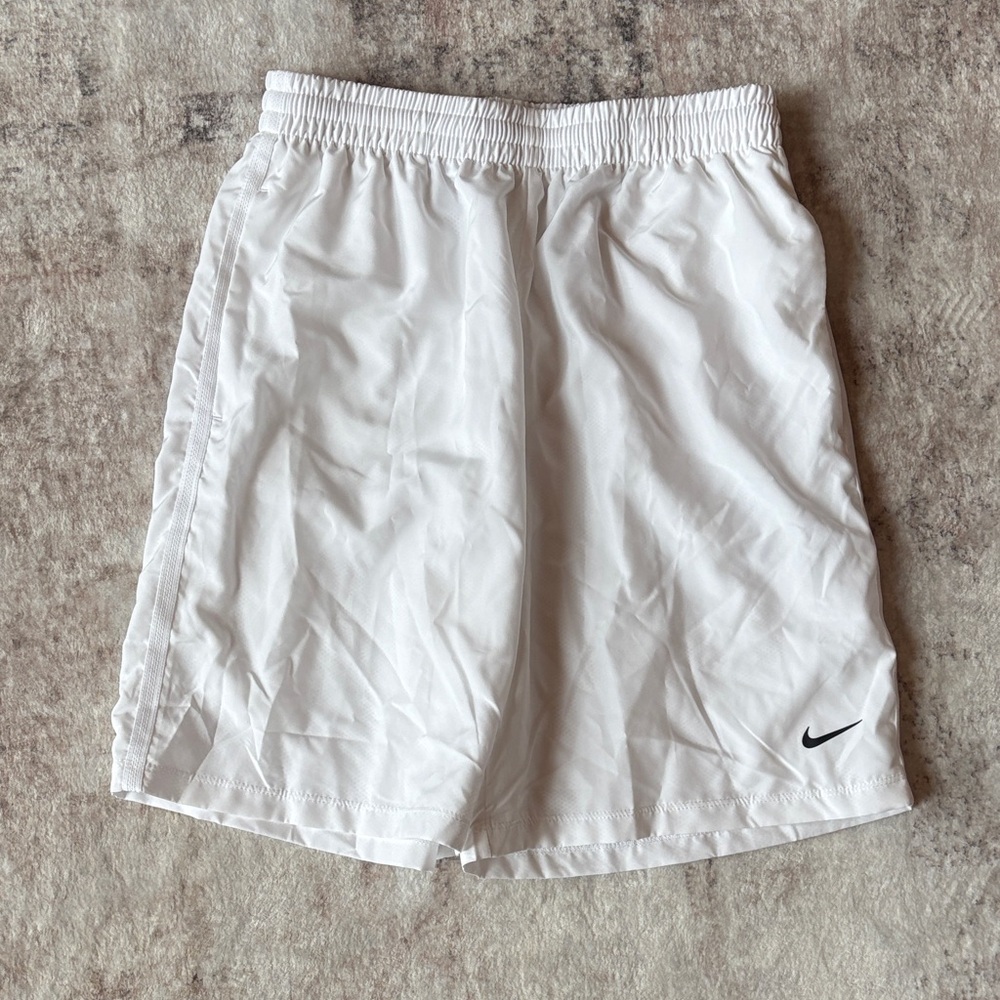 Nike Boy’s Athletic White Shorts